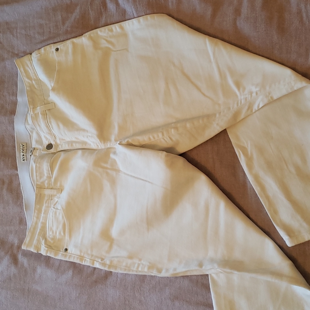 Ana & Viv White Pants - Size 20W
